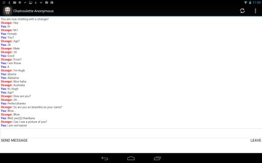 Chatroulette Anonymous截图4