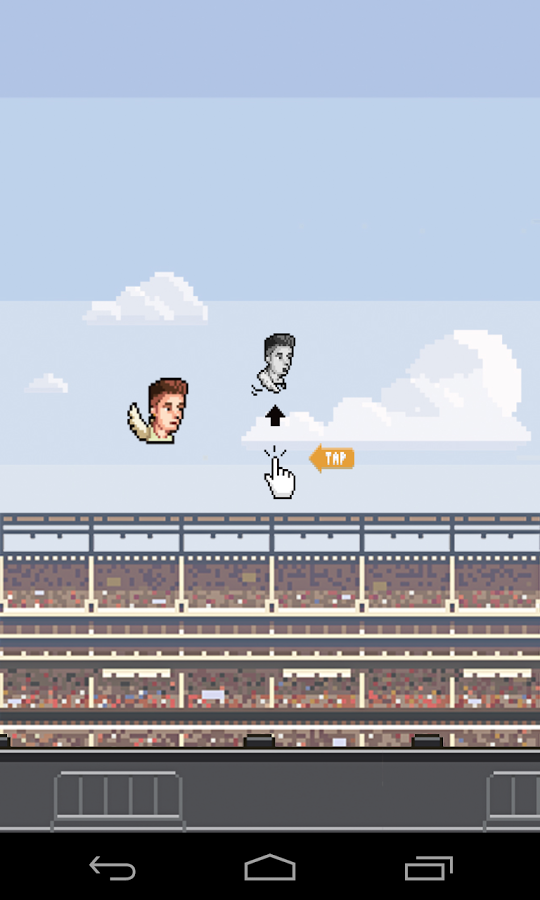 B-Bird - Flappy Flying Bieber截图2