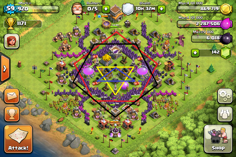 COC Level 10 Town Strategy截图7