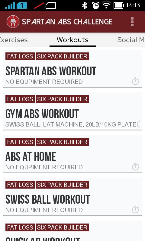 Spartan Abs Challenge截图3