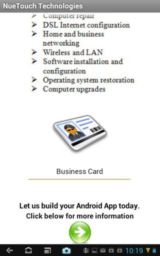 Virtual Business Card截图2