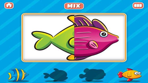 Animal Mix and Match Puzzle截图1