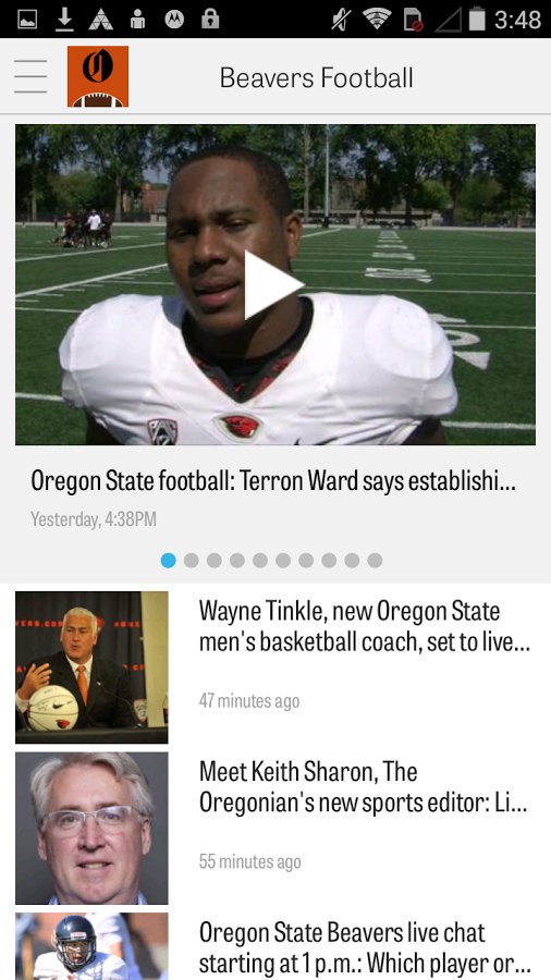 OregonLive: OSU Football News截图6