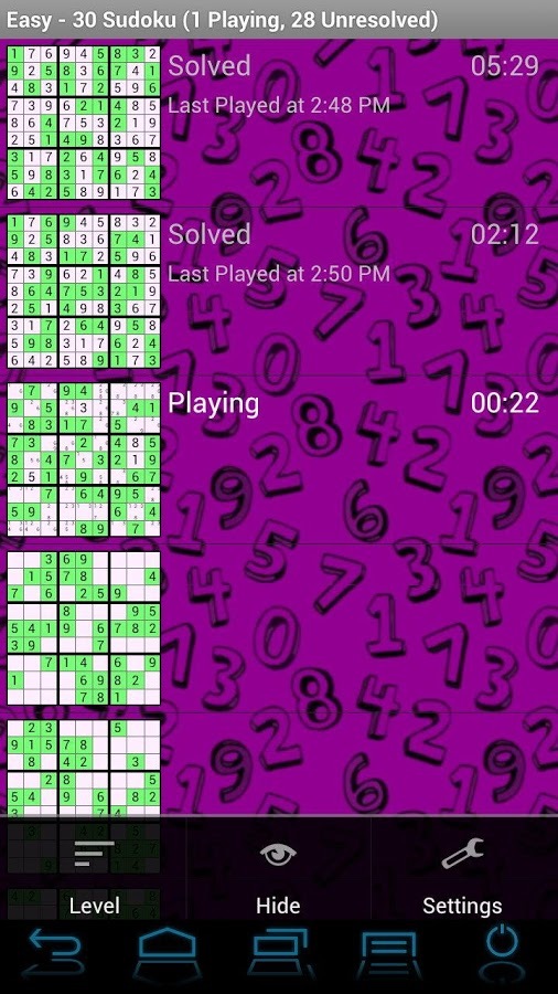 Sudoku Hints appear 2截图5