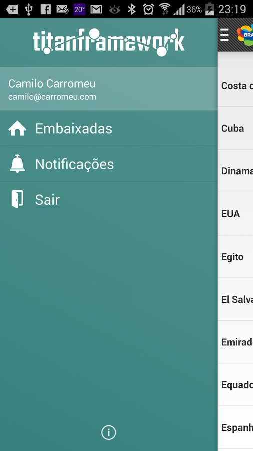 Embaixadas Brasileiras截图2