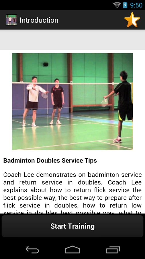 Badminton Doubles Servic...截图6