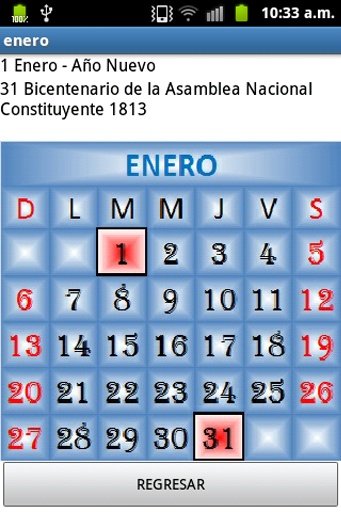 Calendario Festivos Argentina截图5