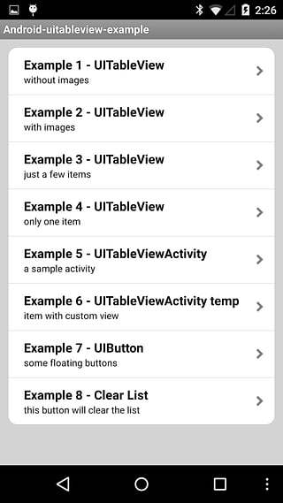 Android-uitableview-example截图4