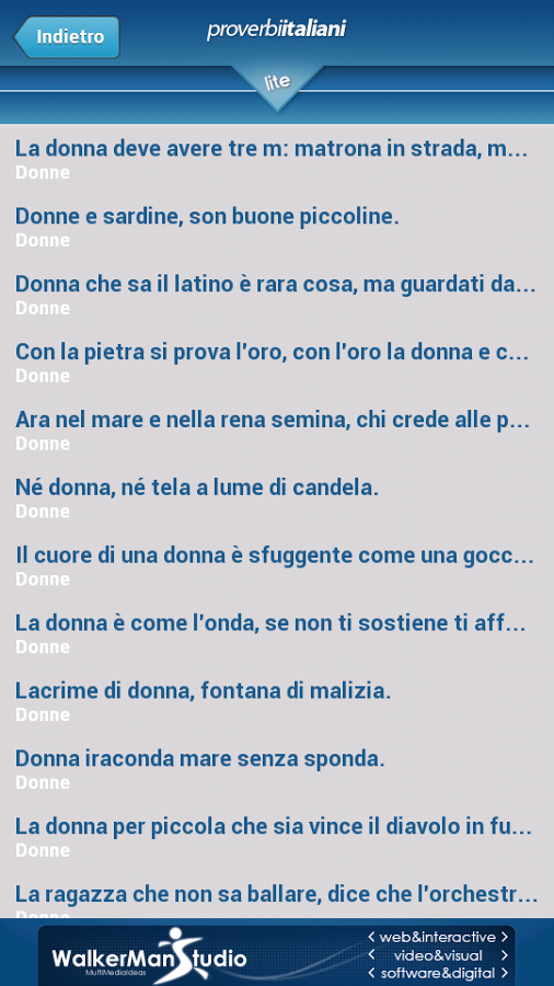 Proverbi Italiani截图3