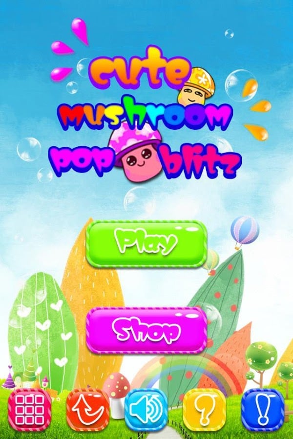 Cute Mushroom POP Blitz截图2