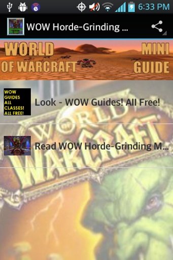 WOW - Horde Grinding Guide!截图2