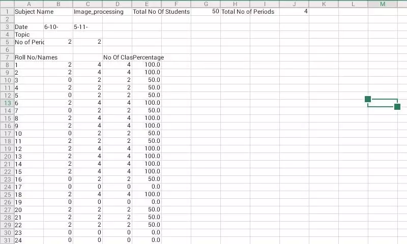 MVSR Attendance截图5