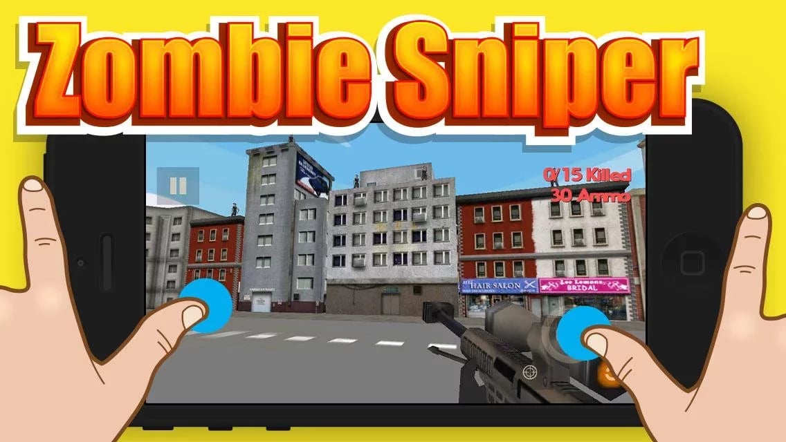 Zombie Sniper Shooter 3D截图4