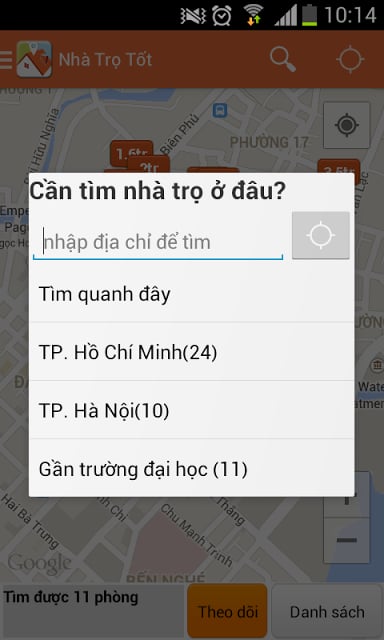 Nh&agrave; Trọ Tốt - thue nha tro tot截图4