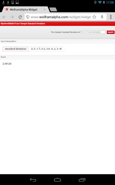 Standard Deviation MyAlevelMathsTutor截图3