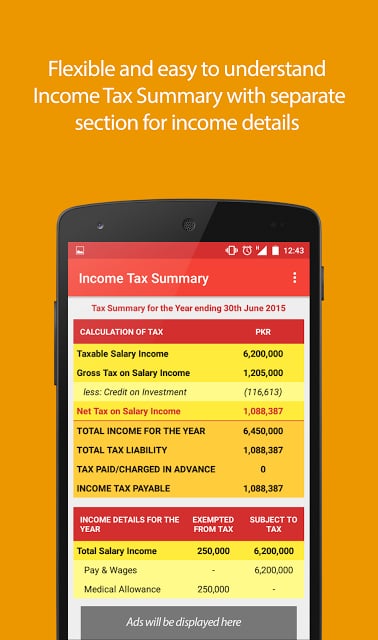 Tax Assistant Pakistan截图8