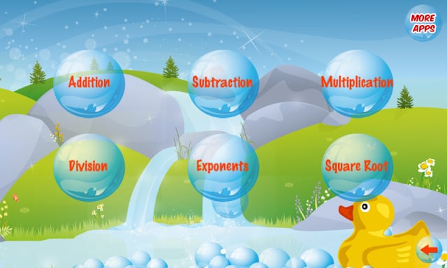 Learn Algebra Bubble Bath Game截图4