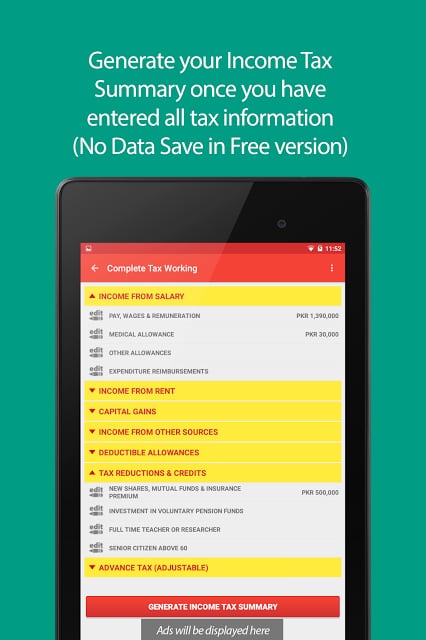 Tax Assistant Pakistan截图3