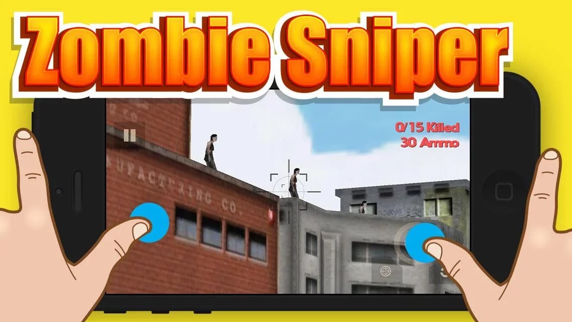 Zombie Sniper Shooter 3D截图1