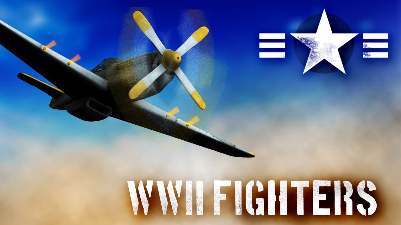 World War 2 Fighter Flight Sim截图2