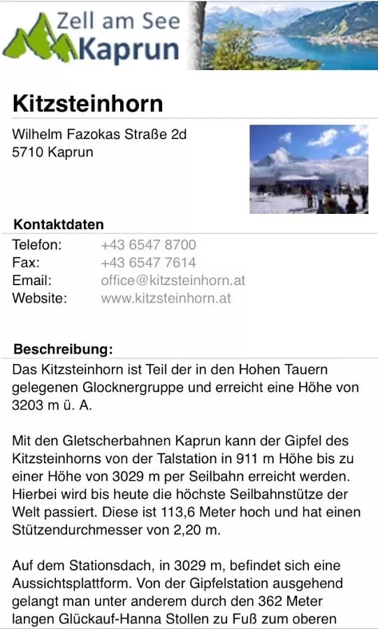 Zell am See - Kaprun截图4