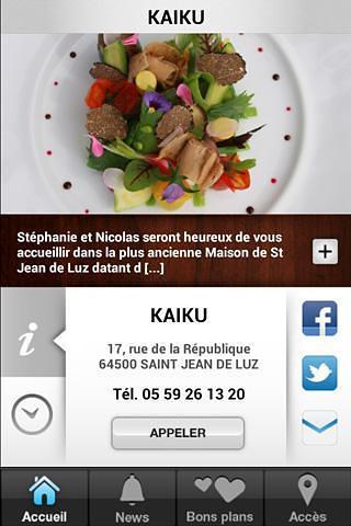 Restaurant Ka&iuml;ku截图4