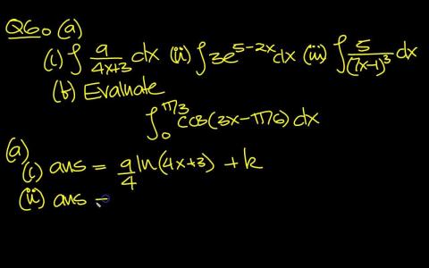 C3 2011 WJEC AS-Level Maths Past Papers截图2