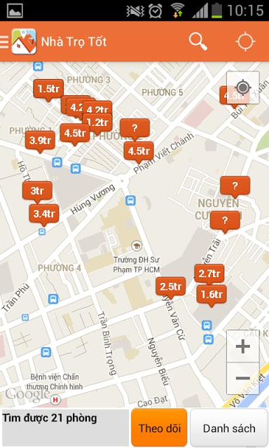 Nh&agrave; Trọ Tốt - thue nha tro tot截图3