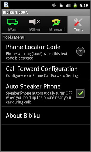 Bibiku - Auto Reply,Silent,Fwd截图2