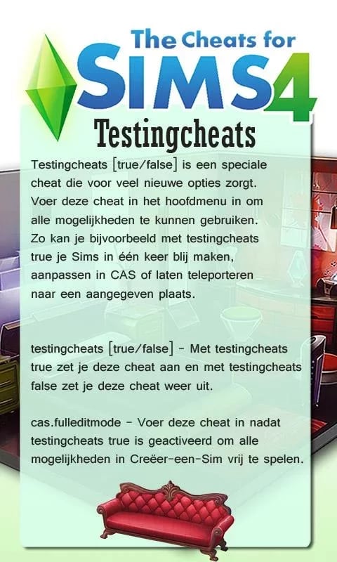 Cheats for Sims 4截图3