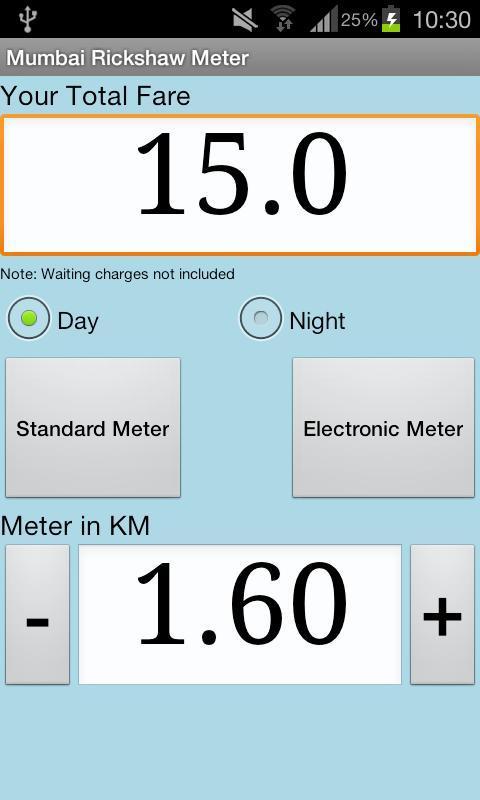 Mumbai Rickshaw Fare截图2