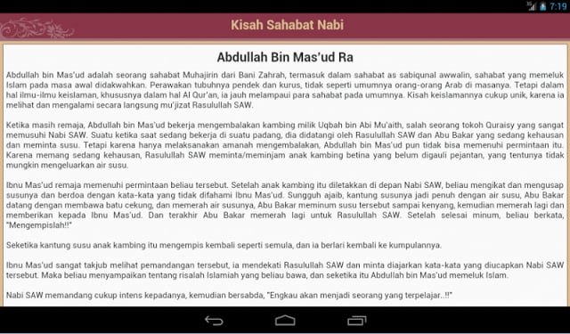 200+ Kisah Sahabat Nabi截图2