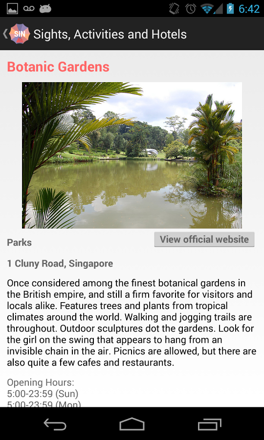 Holidayen Singapore Guide截图3