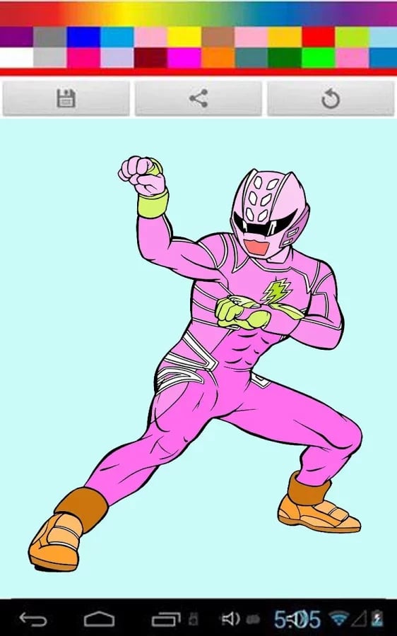 Coloring : Power Rangers...截图5