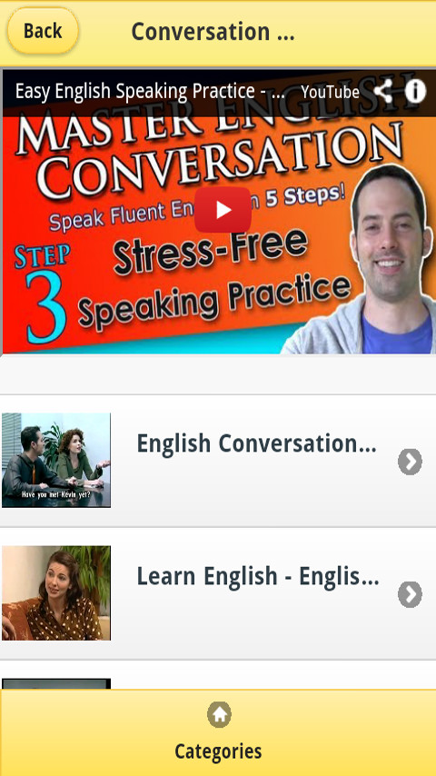 Conversation English Video截图3