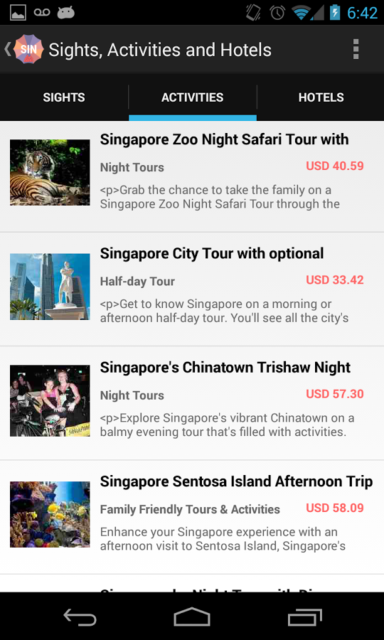 Holidayen Singapore Guide截图2