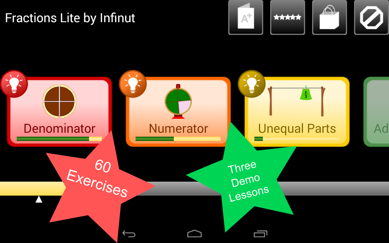 Fractions Lite截图1