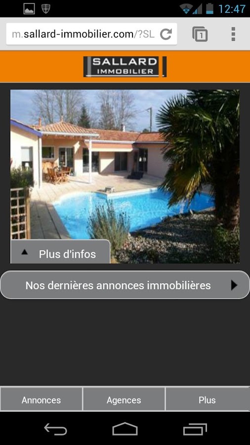 SALLARD IMMOBILIER截图1