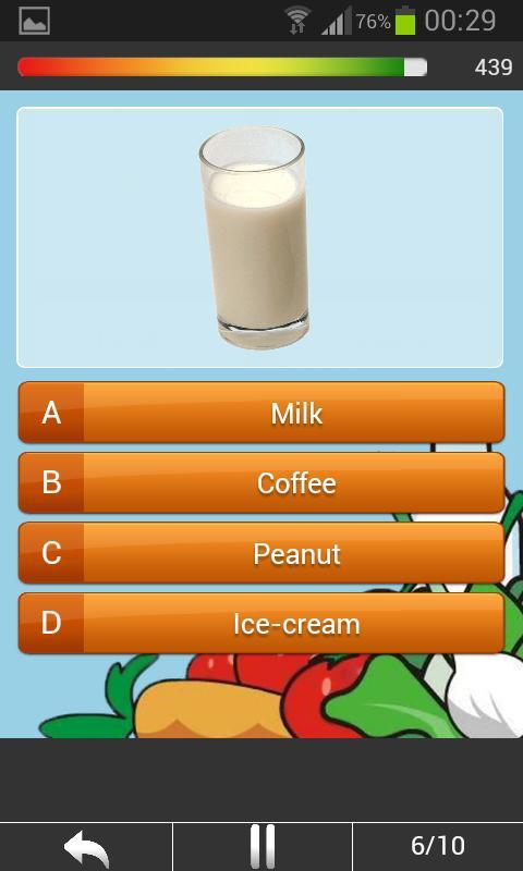 Food Trivia Quiz - Guess it!截图5