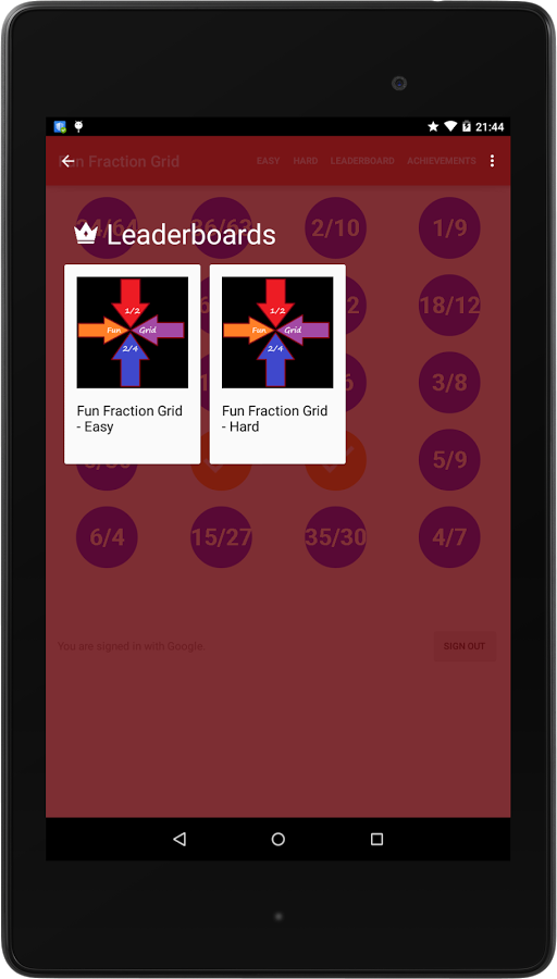 Fun Fraction Grid截图6