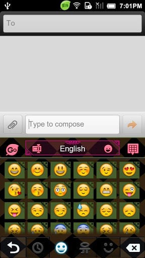 GO Keyboard Nostalgic theme截图6