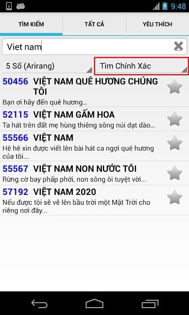 Karaoke Vietnam (C&oacute; Lời)截图5