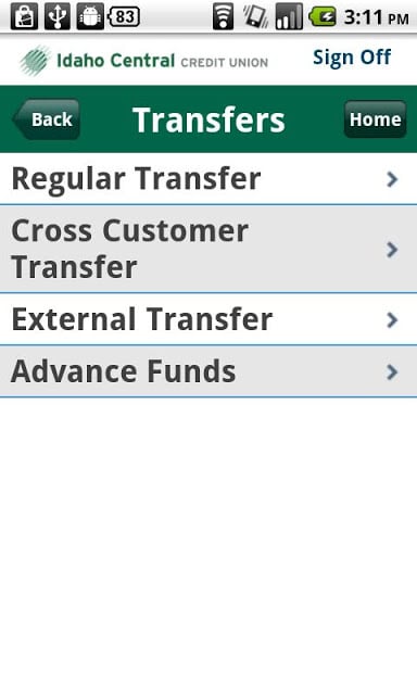 ICCU Mobile Banking截图1