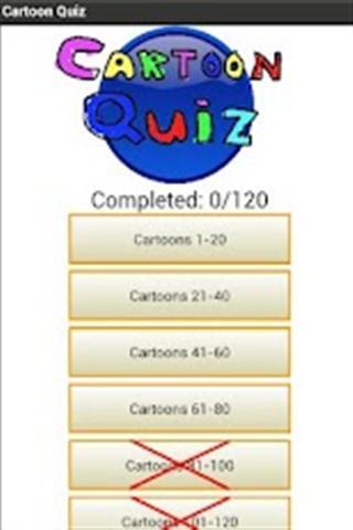 Cartoon Quiz截图5