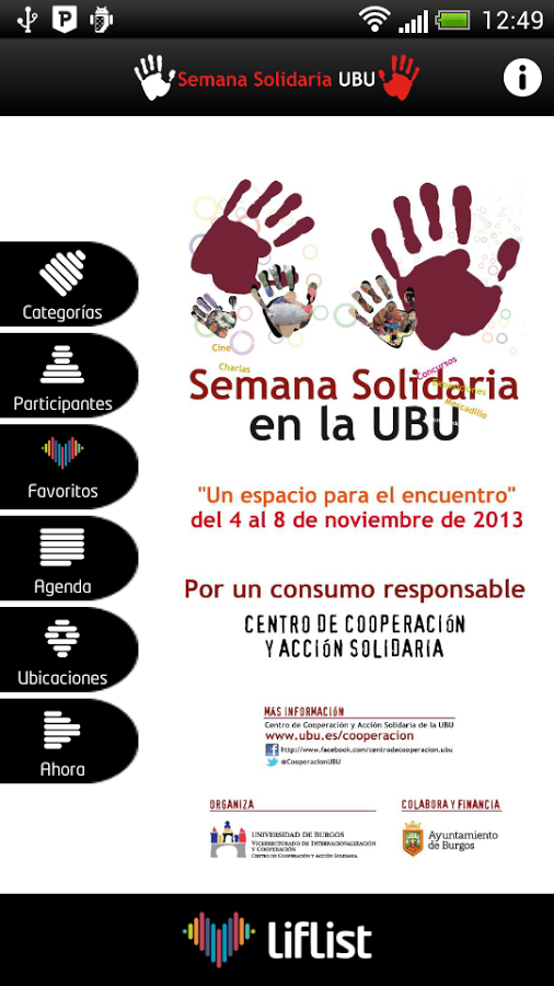 Semana Solidaria UBU截图2