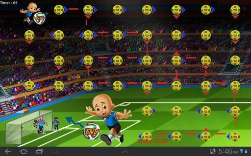 Mighty Raju Football Puzzle截图1