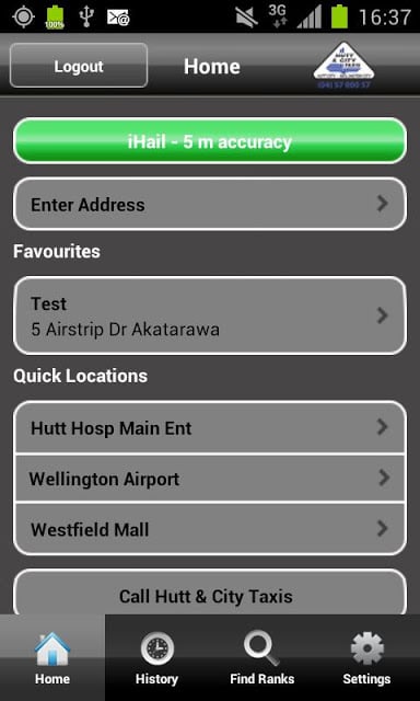 Hutt and City Taxis Wellington截图3