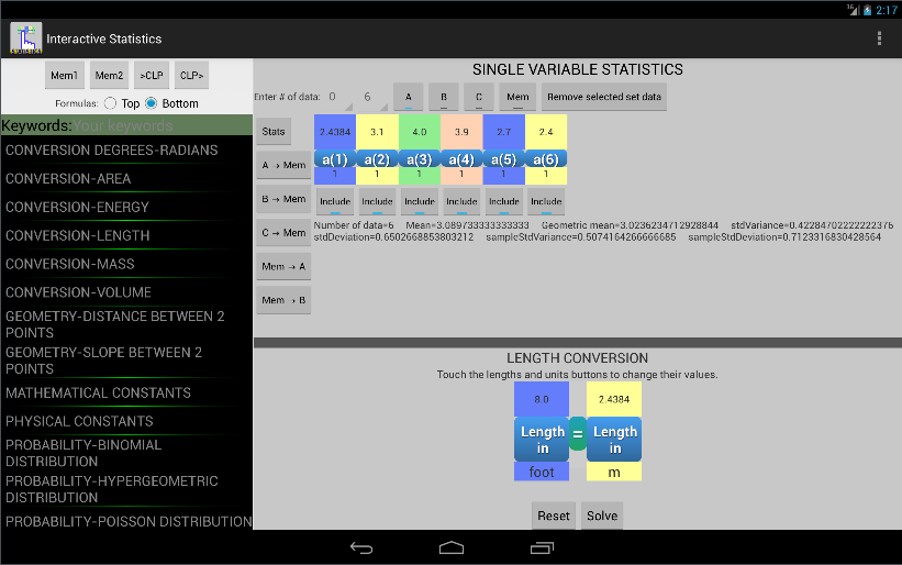 Interactive Statistics截图3