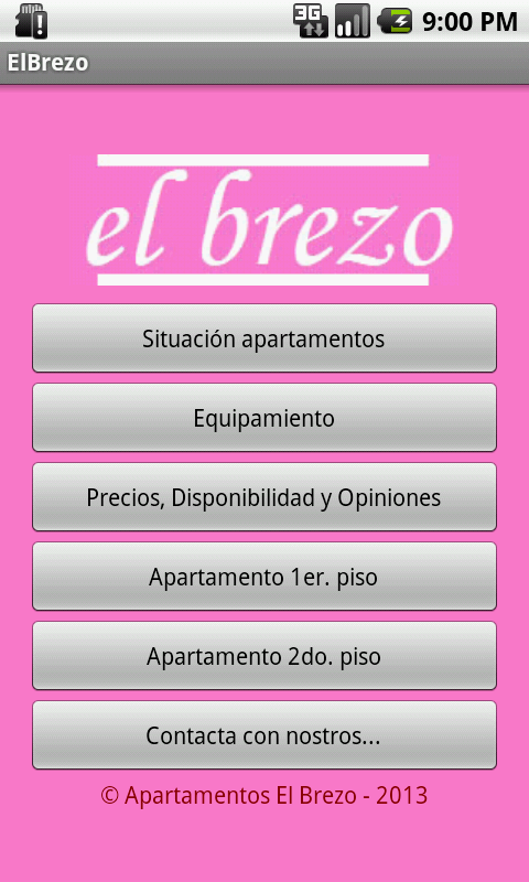 Apartamentos El Brezo截图1