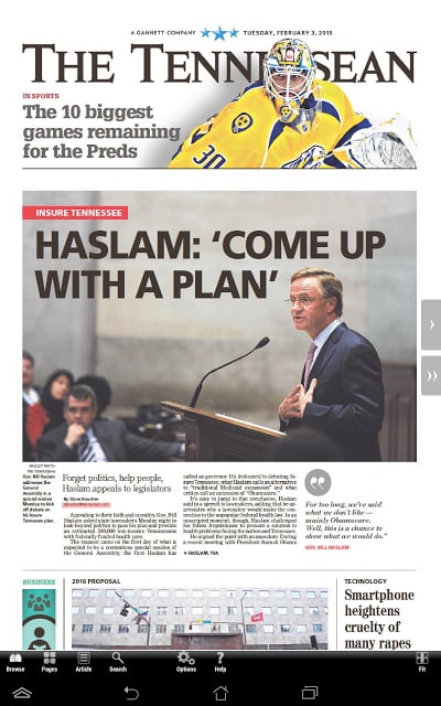 The Tennessean Print Edition截图1